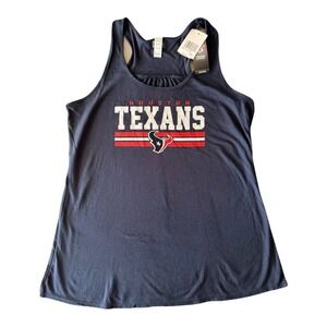 Houston Texans NFL Team Apparel‎ Tank Top Sleeveless Navy Womens S NWT